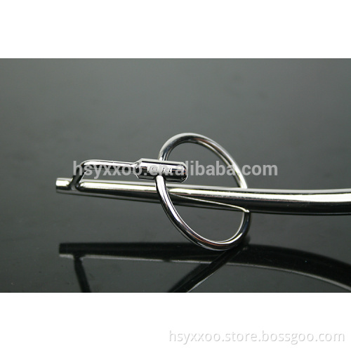 Gift For Male Curved Bent Urethral Penis Plug Glans Ring Bondage Toys